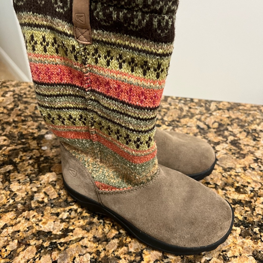 Keen Auburn Flur slouch boots sz 4